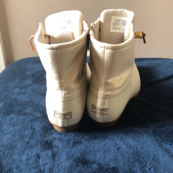 Saltwater canvas oat/gold Sperry - Picture 6 of 10